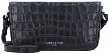 Liebeskind Kroko Chudy Crossbody S black