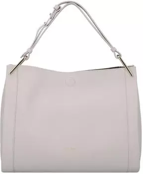 Coccinelle Wallace Tote Bag lambskin white