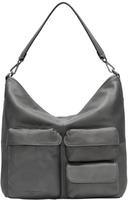 Ger&auml;umige Hobo-Bag aus weichem Leder
