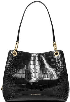Michael Kors Kensington LG Shldr Tote 30F4G8KE3 black
