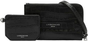 Liebeskind Kroko Lora Pouch schwarz