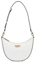 GUESS Damen Fedana Mini Top Zip Shoulder Bag Umh&auml;ngetasche, Cremewei&szlig; - Wei&szlig;