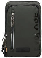 camel active Cityrucksack "Explore" wasserabweisendes recyceltes Nylon und