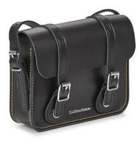 Dr. Martens Leder Tasche schwarz 7" SATCHEL Bag