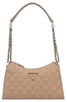 Guess Giully Schultertasche 26 cm - Beige