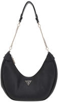 Guess Fedora Hobo Rei&szlig;verschlusstasche schwarz 14 x 27 x 13 - Schwarz