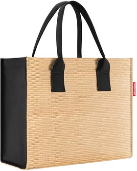 Reisenthel daily shopper raffia black