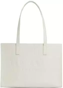 Ted Baker Croccon Shopper (S281631_ivory) white