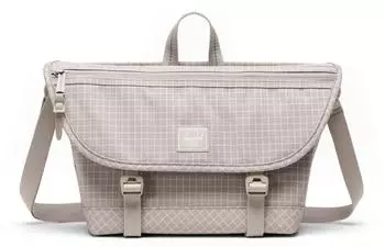 Herschel Cove Small Messenger grid/londonfog
