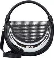REPLAY Damen Handtasche Klein, Black 0098 (Schwarz), Einheitsgr&ouml;&szlig;e