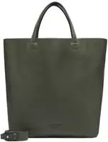 Ger&auml;umiger Shopper aus weichem Schafsleder
