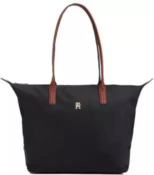 Tommy Hilfiger Tote-Bag mit TH Monogramm (AW0AW17711) schwarz