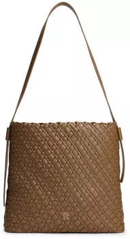 Tommy Hilfiger Geflochtene Hobo-Tasche (AW0AW18161) nordic taupe