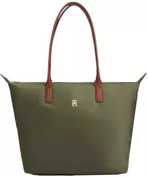 Tommy Hilfiger Tote-Bag mit TH Monogramm (AW0AW17711) olive