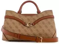 Guess Jeans Damen Beige Tasche - Braun/Beige