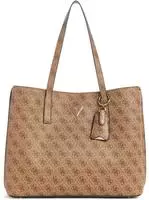 Guess Shopper Meridian II Girlfriend Tote (HWSG) latte logo HWSG69/74230/LTL