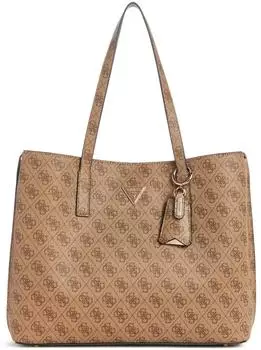 Guess Meridian II Girlfriend Tote Bag (HWSG6974230) latte