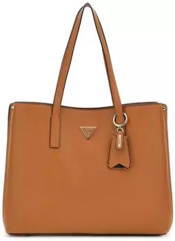 Guess Meridian II Girlfriend Tote (HWBG6974230) cognac