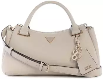 Guess Evie Triple Compartment Satchel Bag (HWBG9664060) light taupe