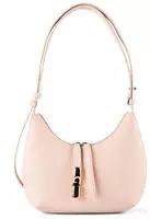 Furla Goccia Schultertasche Leder 22 cm pink