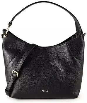 Furla Lara Schultertasche S Leder 25 cm schwarz (WB01958-HSF000-O6000)