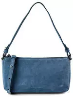 Handliche Crossbody-Bag aus weichem Veloursleder