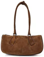 Ger&auml;umige Schultertasche aus weichem Leder