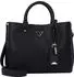 Guess Meridian studded handbag black
