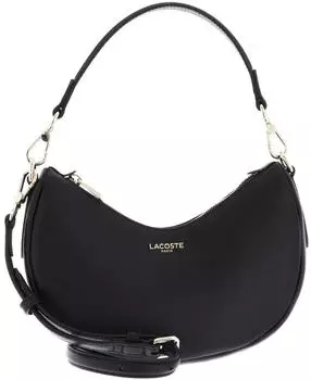 Lacoste Kleine halbmondf&ouml;rmige Tasche Champs-&Eacute;lys&eacute;es (NF5101PH) schwarz