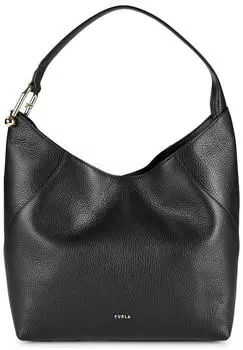 Furla Lara Schultertasche M Leder 27 cm (WB01900-HSF000) nero