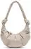 GOT BAG Pleat Moon Bag Small helles beige
