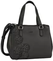Gabor Shopper "Jovita" mit verspielten 3D-Bl&uuml;ten auf weich genarbtem...