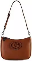 Braune Damenhandtasche mit abnehmbarem Gurt und F&auml;chern: Stilvoll & Praktisch -