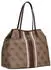 Guess Victtoria Large 2 in 1 Tote latte logo/brown