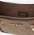 Guess Leona Logo Shoulder Bag (HWSG9917180) latte logo