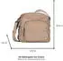 Tom Tailor Viene Crossbody Bag S taupe