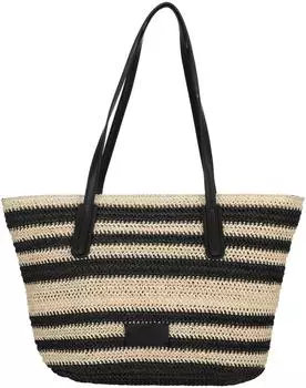 Seidenfelt Manufaktur Savonlinna natural straw with black stripes