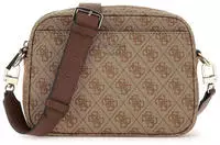 Guess Vikky II - Umh&auml;ngetasche 20 cm (latte logo/brown) - Braun