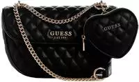Guess Atabey Schultertasche 22 cm schwarz