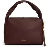 Tommy Hilfiger Hobo "CITY LEATHER SHOULDER BAG", Damen Tragetasche, Schultertasche
