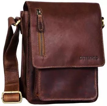 STILORD Finn cognac dark brown