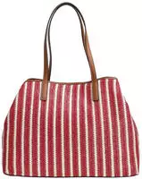 Guess Vikky II - Shopper L mit herausnehmbarer Pouch 40 cm (red multi) - Rot