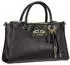 Guess Anise Triple Compartment Satchel Logo black