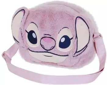 Disney Lilo und Stitch Angel Heart Mini Plüsch-Umhängetasche, rosa (09149)