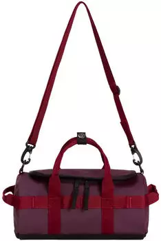 The North Face Women's Base Camp Duffel Shoulder Bag (NF0A8GJ8) deep burgundy/tnf black
