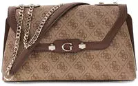 Guess Umh&auml;ngetasche Convertible Xbody Flap braun