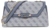 Guess Umh&auml;ngetasche Lindsey XBody Flap - Umh&auml;ngetasche 27 cm (slate logo) blau