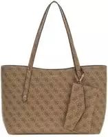 GUESS Shopper Brenton TOP ZIP Latte Logo