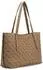 Guess Brenton Top Zip Tote (HWLG9648240) latte logo