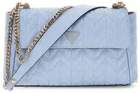 Guess Schultertasche Convertible Xbody Flap blau